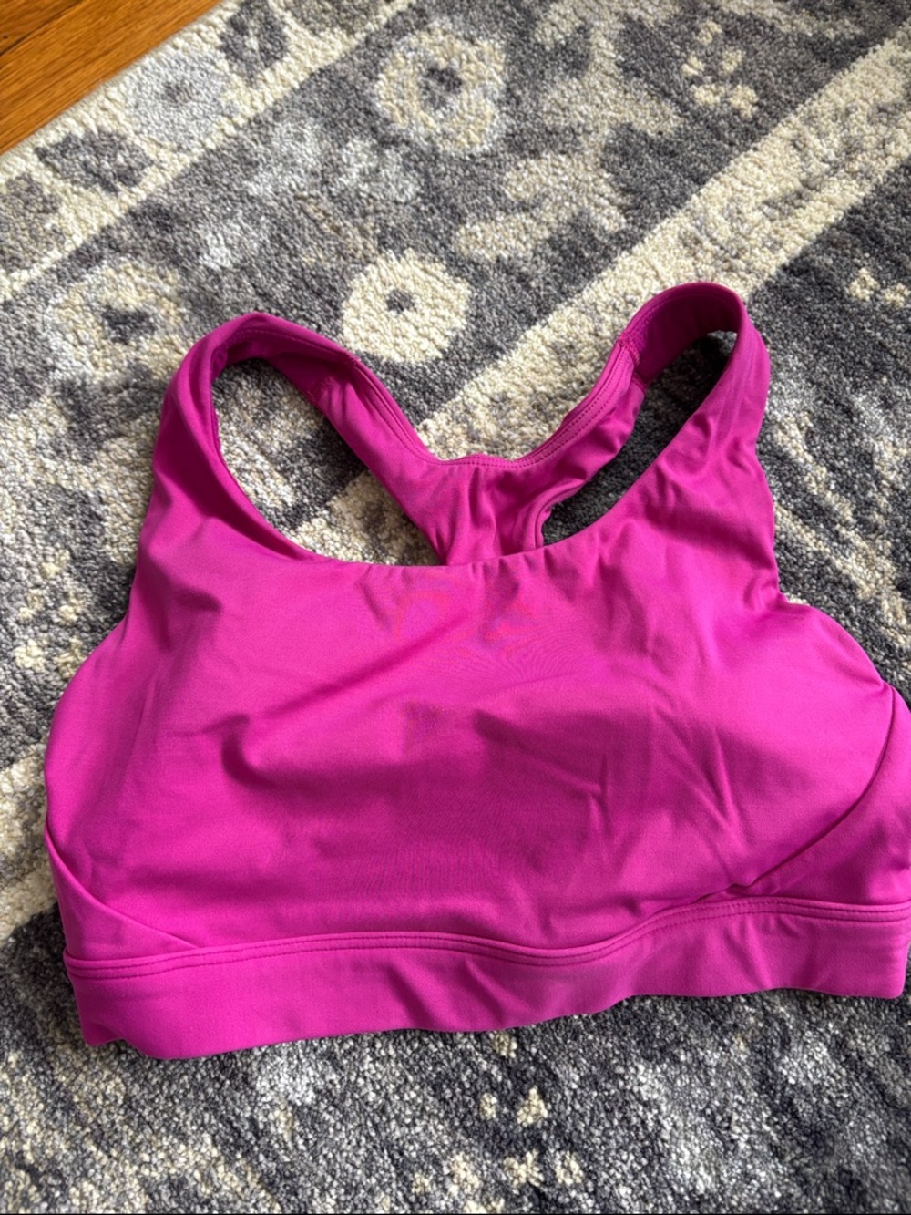 Athleta Women's Racerback Sports Bra in Magenta